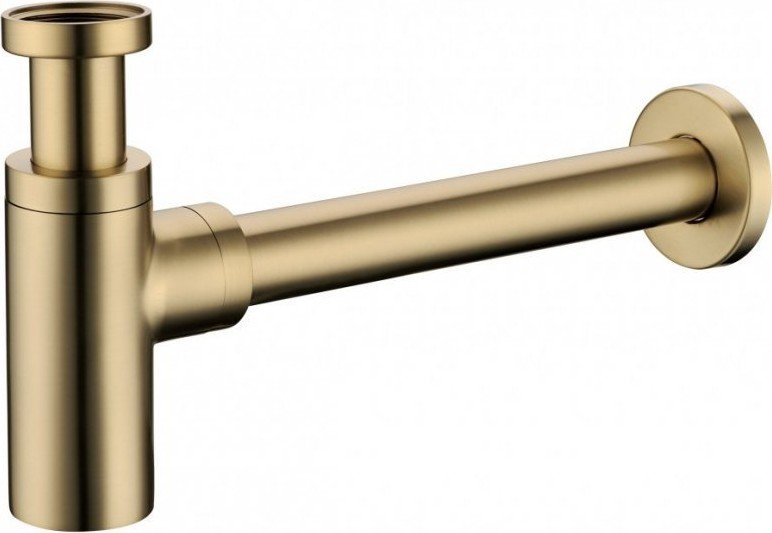 

Сифон Grocenberg GB210 (золото матовый)