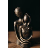 Статуэтка К.РАМА Влюбленные (черный с золотом)