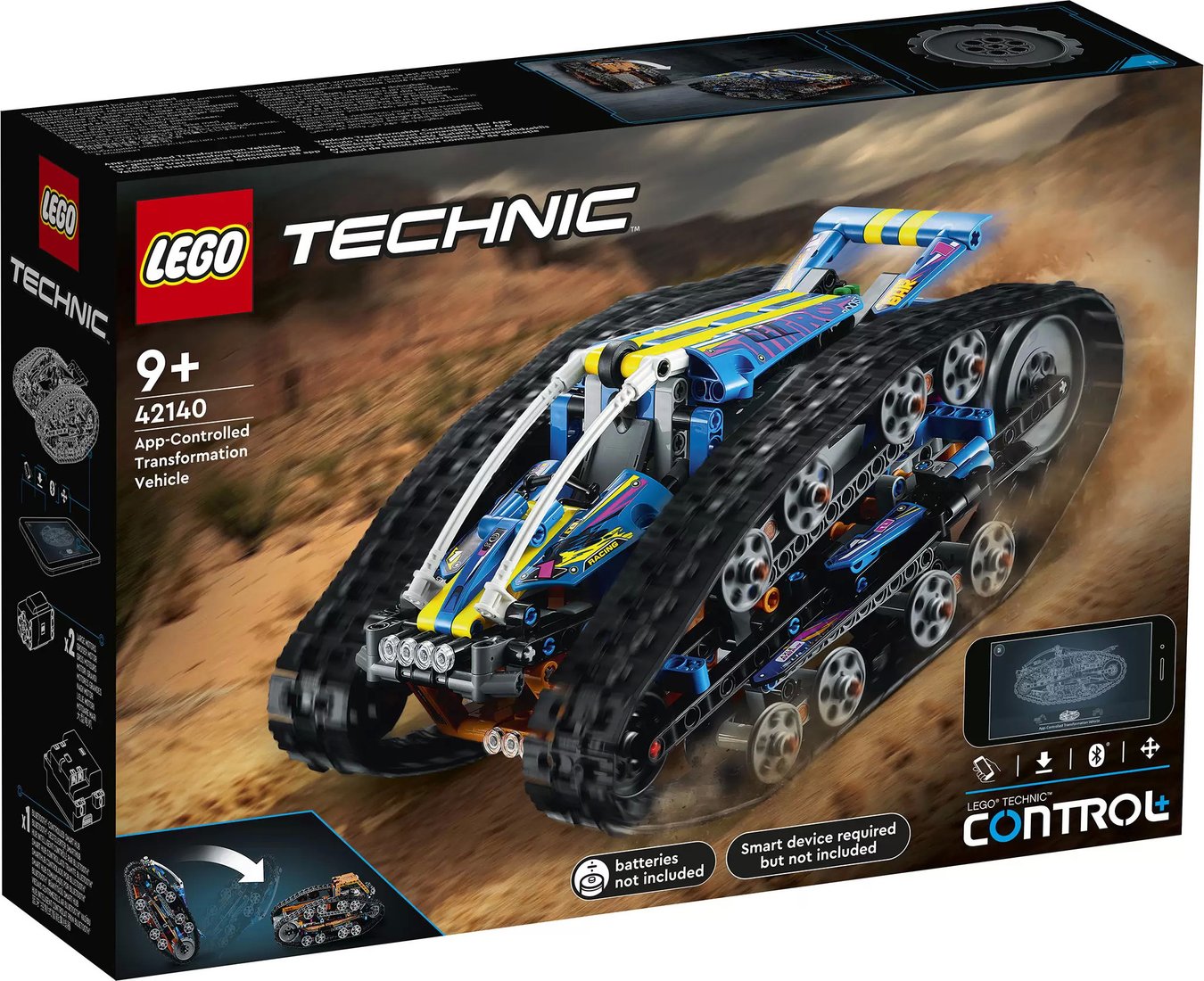 

Конструктор LEGO Technic 42140 Машина-трансформер на дистанционном управлении