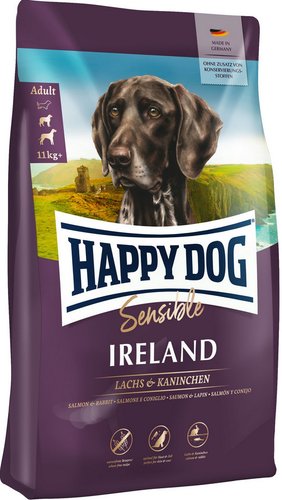 Сухой корм для собак Happy Dog Sensible Ireland лосось и кролик 12.5 кг