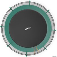 Батут Unix Line Supreme Basic 14 ft (green)