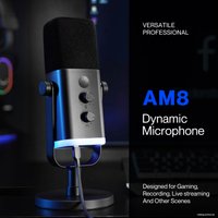 Проводной микрофон FIFINE AM8 (черный)