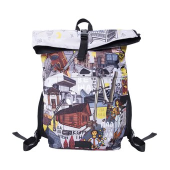 Городской рюкзак Офистон Маркет Архитектура, двусторонний