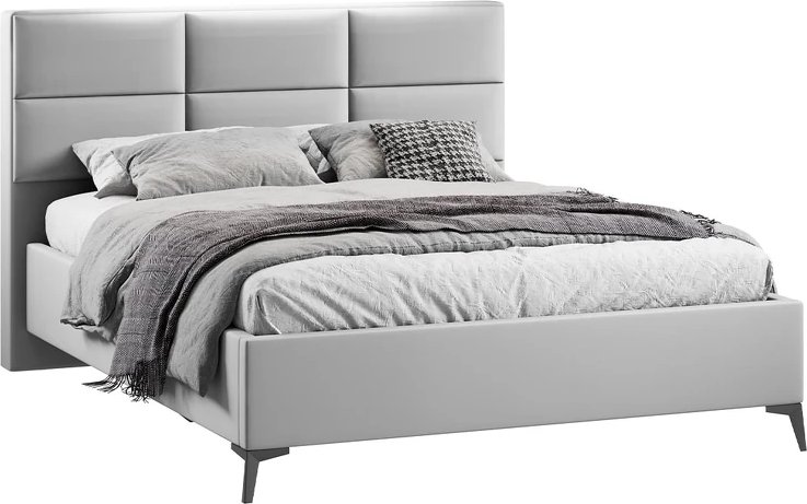 

Кровать Трия Делана Тип 1 с подъемным механизмом 160x200 (велюр Confetti Silver)