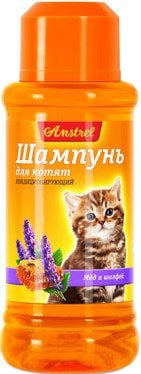 

Шампунь Amstrel для котят кондиционирующий с медом и шалфеем 120 мл