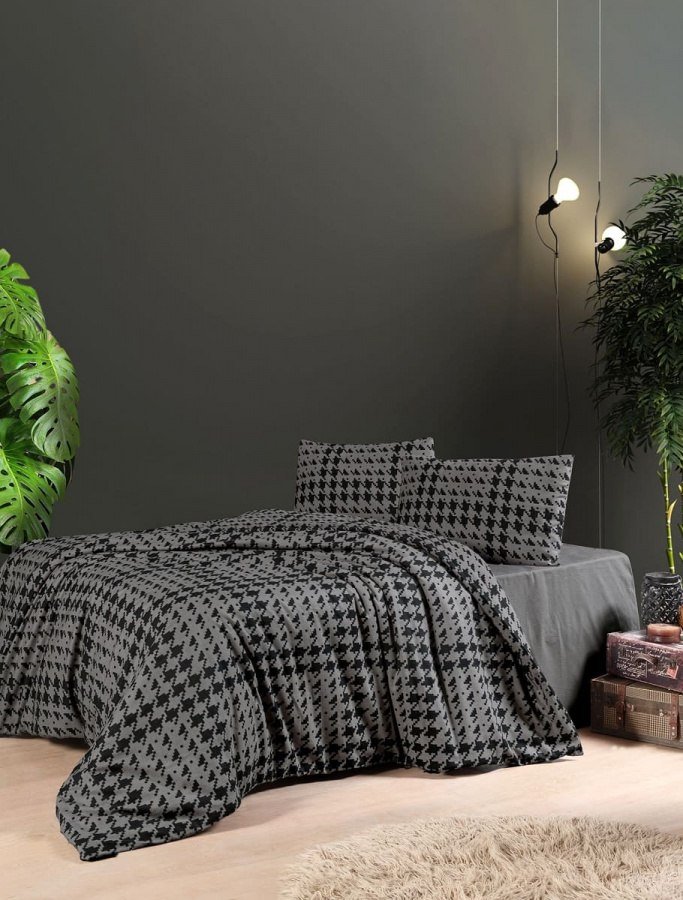 

Постельное белье Karven Sadora Anthracite Семейный N245