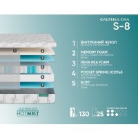 Матрас Фабрика сна S-8 160x200