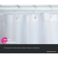 Шторка-занавеска для ванны IDDIS Base BR04P18i11