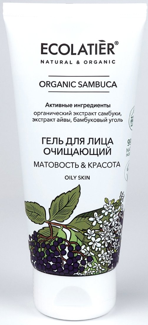 

Ecolatier Гель для умывания Green Sambuca Очищающий (100 мл)