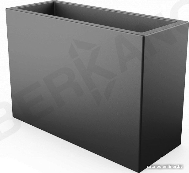Кашпо Berkano Cubric 100*70 DB (черный)