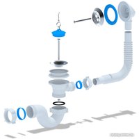 Сифон Cersanit Base 64284