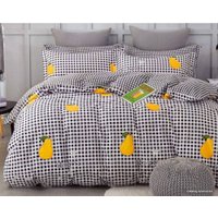 Евро комплект постельного белья Cleo Сатин Евро SK-31/1045