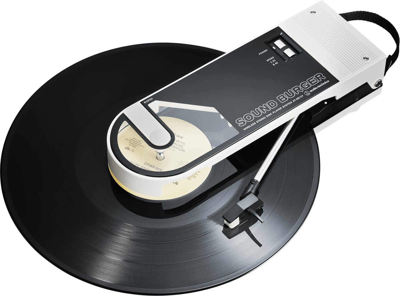 

Виниловый проигрыватель Audio-Technica Sound Burger AT-SB727 (белый)