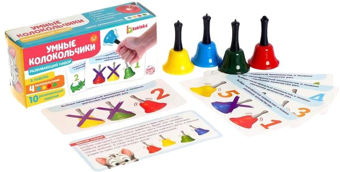 

Развивающая игра Zabiaka Умные колокольчики 4698488