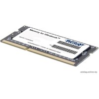 Оперативная память Patriot Memory for Ultrabook 8GB DDR3 SO-DIMM PC3-12800 (PSD38G1600L2S)