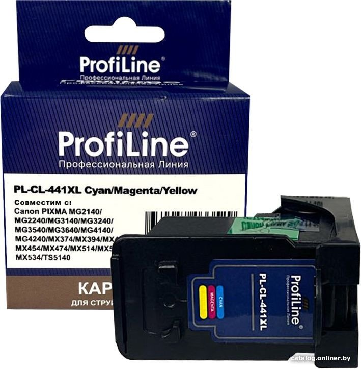 Картридж ProfiLine PL-CL-441XL (аналог Canon CL-441XL_C/M/Y)