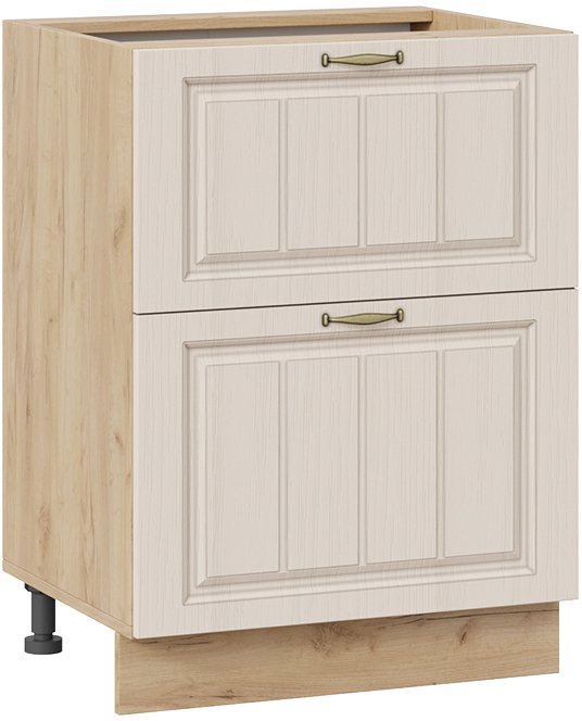 

Шкаф напольный Трия Лина 1Н6Я2 (дуб крафт золотой/крем)