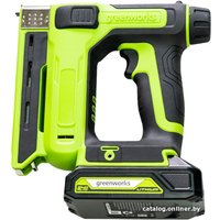 Степлер Greenworks G24CS1K4 3400107UB (с 1-им АКБ 4 Ач)
