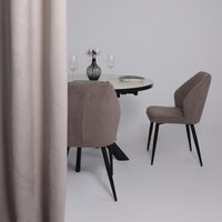 Стул Мамадома Michael (b05 Latte Lux/черный)