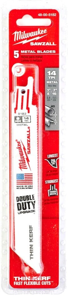 

Набор пильных полотен Milwaukee 48005182 (5 предметов)