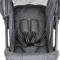 Коляска прогулочная «книга» Pituso Camino (темно-серый)