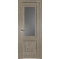 Межкомнатная дверь ProfilDoors 2.37XN L 50x200 (каштан темный, стекло графит)