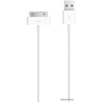 Кабель Apple 30-pin - USB 2.0 Type-A (1 м, белый)