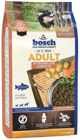 Сухой корм для собак Bosch Adult Salmon & Potato (Лосось с Картофелем) 1 кг