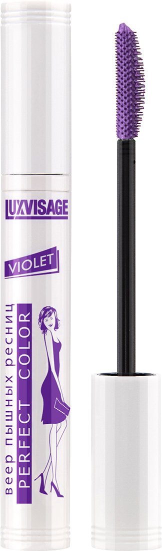 

Тушь для ресниц Lux Visage Perfect Color Веер Пышных Ресниц Violet (8 г)