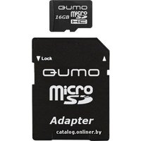 Карта памяти QUMO microSDHC (Class 10) 16GB (QM16GMICSDHC10)