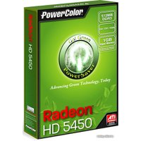 Видеокарта PowerColor Radeon HD5450 512MB DDR3 (AX5450 512MK3-SH)