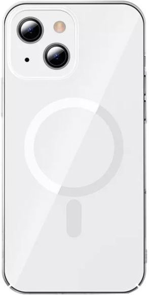 

Чехол для телефона Baseus Crystal Magnetic Case для iPhone 13 (прозрачный)
