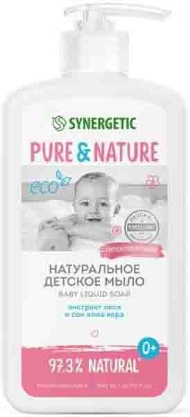 

Мыло жидкое детское Synergetic Натуральное гипоаллергенное 500 мл