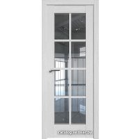 Межкомнатная дверь ProfilDoors 101XN L 90x200 (монблан, стекло прозрачное)