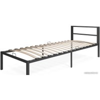 Кровать Князев Мебель Берта 120x190 БА.120.190.Ч (черный муар)