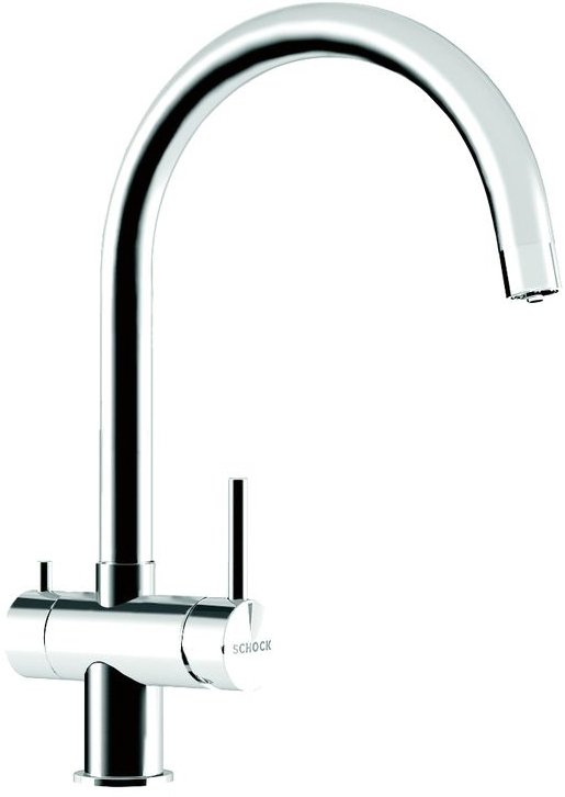 

Смеситель Schock Ares Cristalite (нержавеющая сталь)