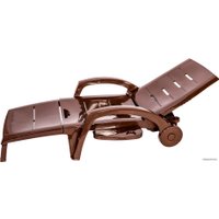 Шезлонг Стандарт пластик 150-0008-61 (шоколадный)