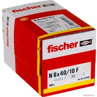 Дюбель-гвоздь Fischer N 6 x 40/10 F 513840 (100 шт)