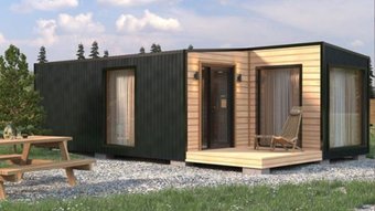 Дом Модуль Хаус Каркасный модульный Норвегия 40