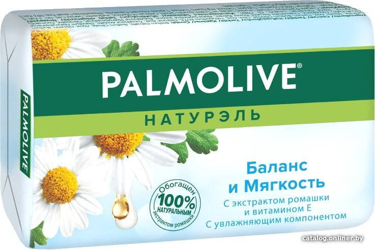 Palmolive Мыло Натурэль Баланс и мягкость с экстрактом ромашки 90 г
