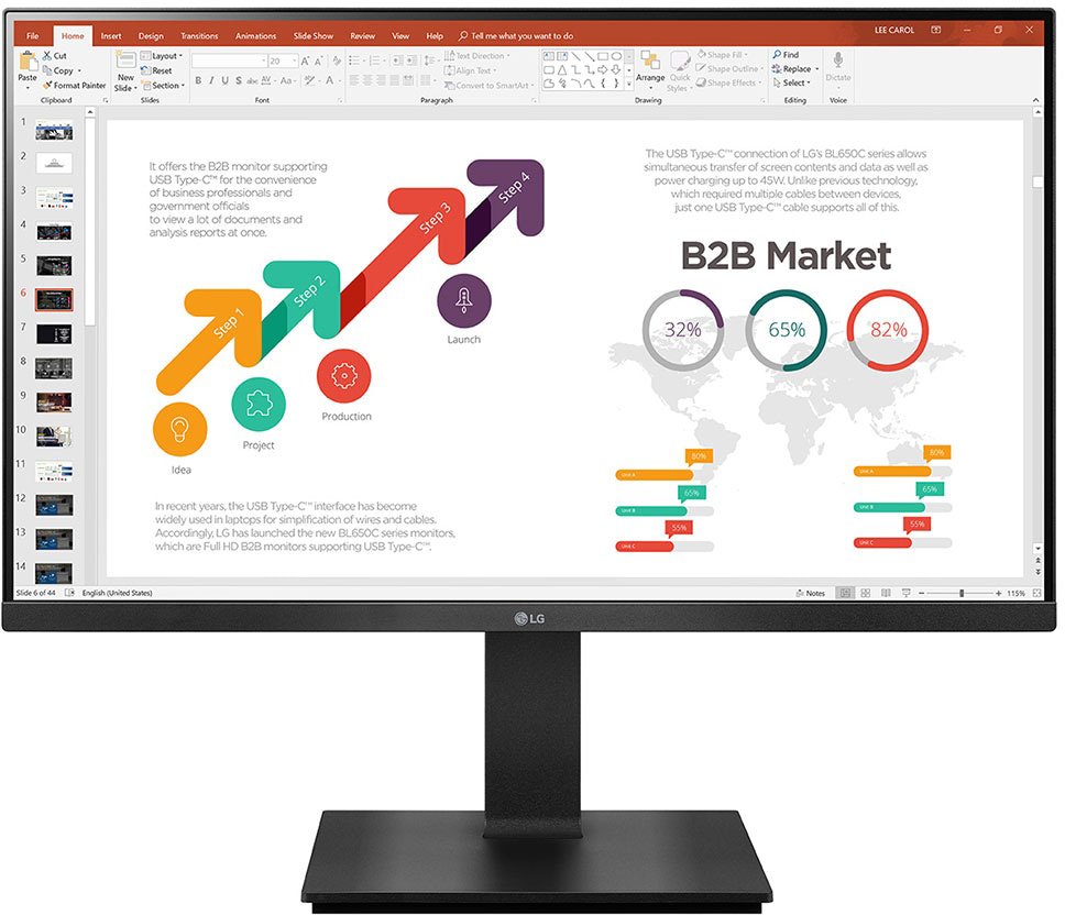 

Монитор LG 24BP450Y-B