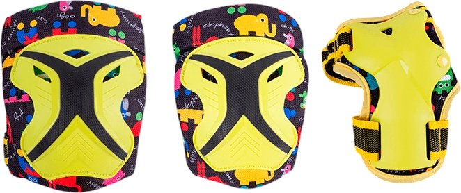 

Комплект защиты Tech Team Safe Fit Kids 3.0 NN011987 (S, желтый)