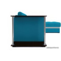 Угловой диван Мебель-АРС Атланта (синий)