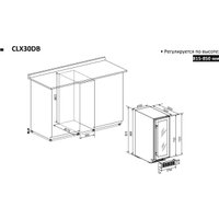 Винный шкаф Temptech CLX30DB