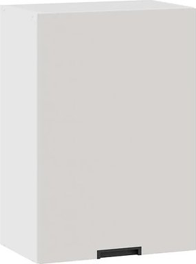 

Шкаф навесной Трия Гренада 1В5 с одной дверью (белый/холст мокко)