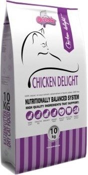 

Сухой корм для кошек Quick-Paw Cat Chicken Delight 10 кг