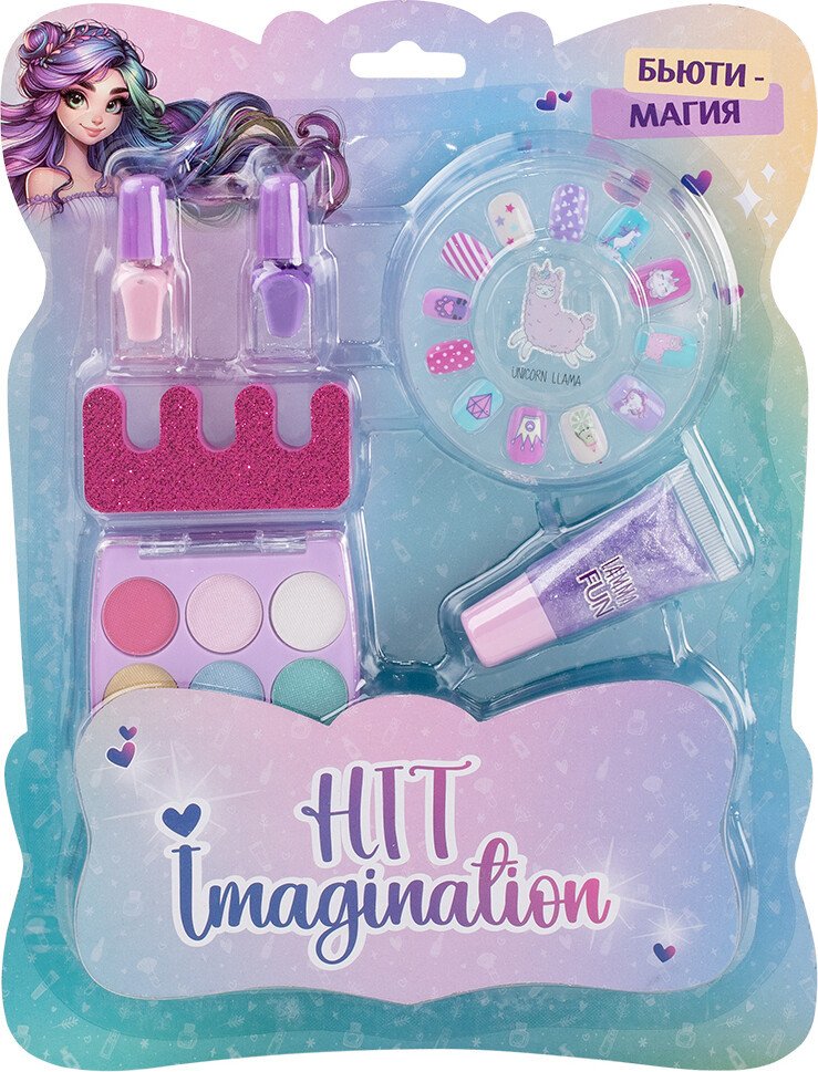 Набор детской декоративной косметики Hit Imagination Бьюти-магия 2107B