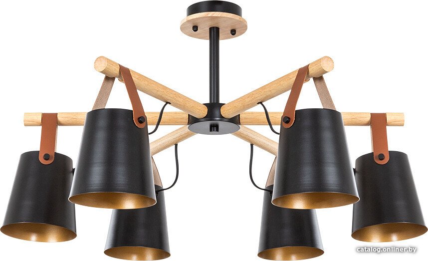 Люстра средней высоты Arte Lamp Thomas A7032PL-6BK