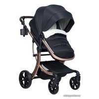 Универсальная коляска Aimile Original New Gold (2 в 1, черное золото) в Могилеве