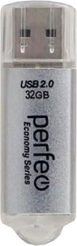 USB Flash Perfeo E01 32GB (серебристый)